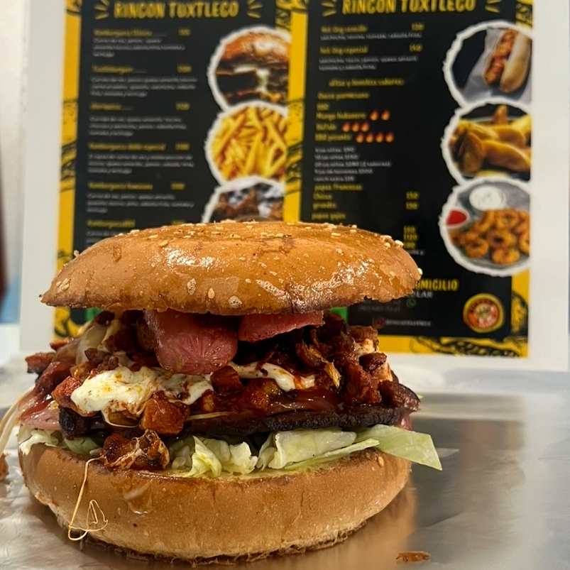 Hamburguesa Especial Tuxtleburguer Grande