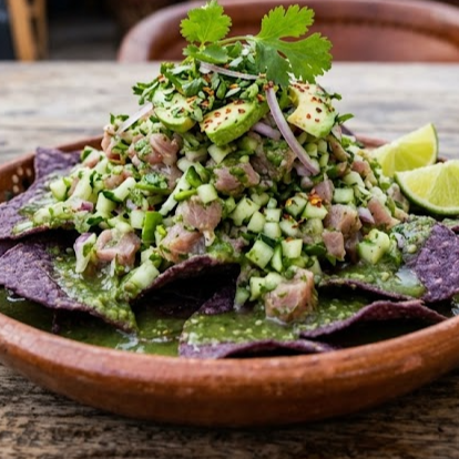 TOSTICEVICHE DE ATUN (VERDE)