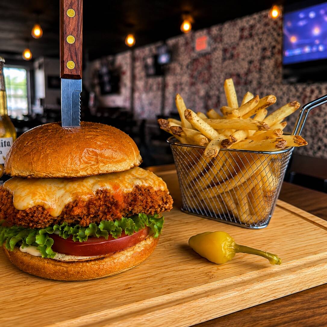 Burger Pollo Krispy