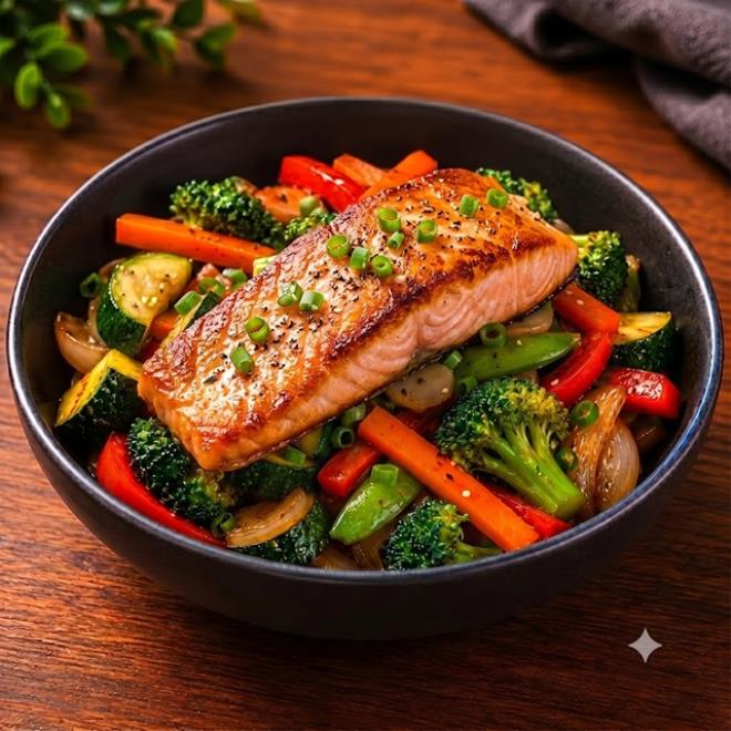 TEPANYAKI SALMON