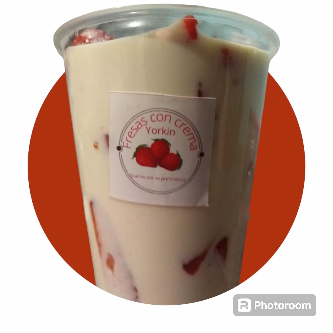 Fresas con Crema (Grandes)