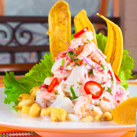 Arroz con Mariscos y Ceviche +01 Pilsen