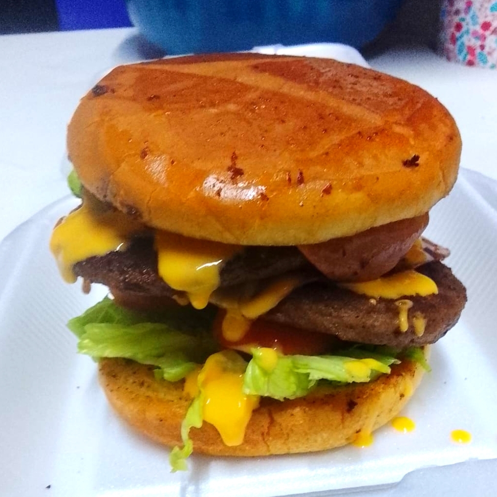 hamburguesa de sirlon doble
