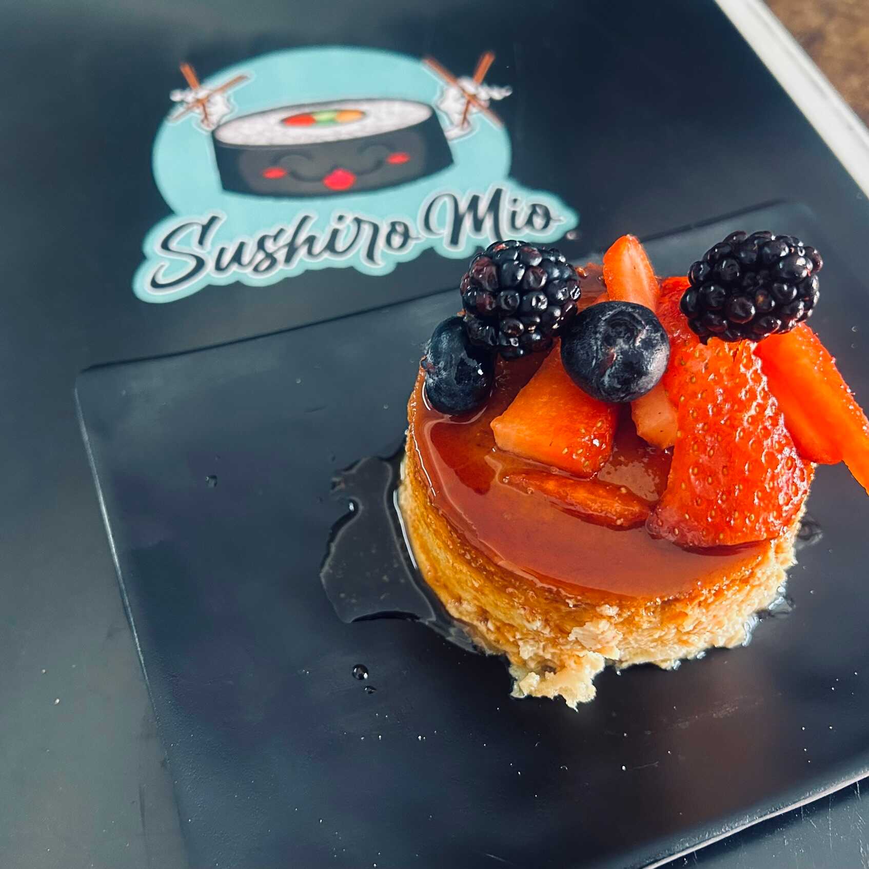 Flan Napolitano.
