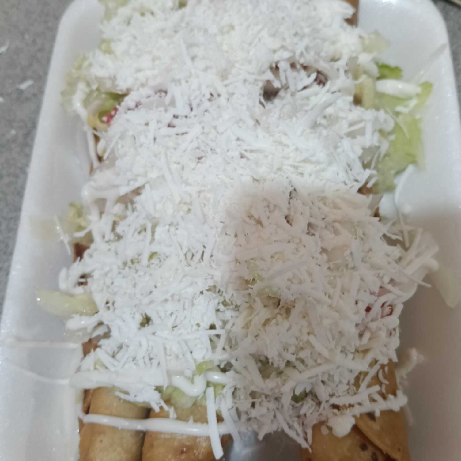 Flautas Rellenas 3 pzs dobles