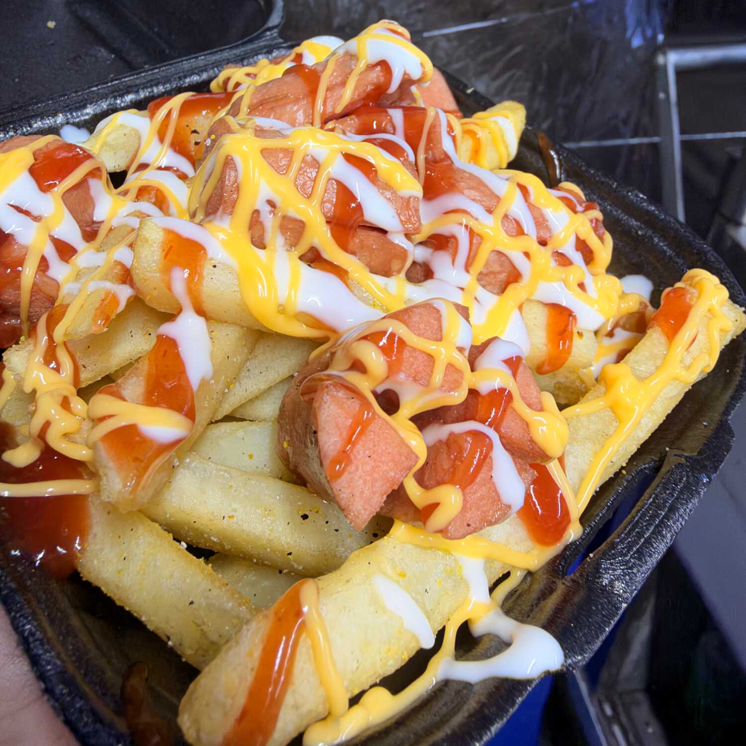 Salchipapas