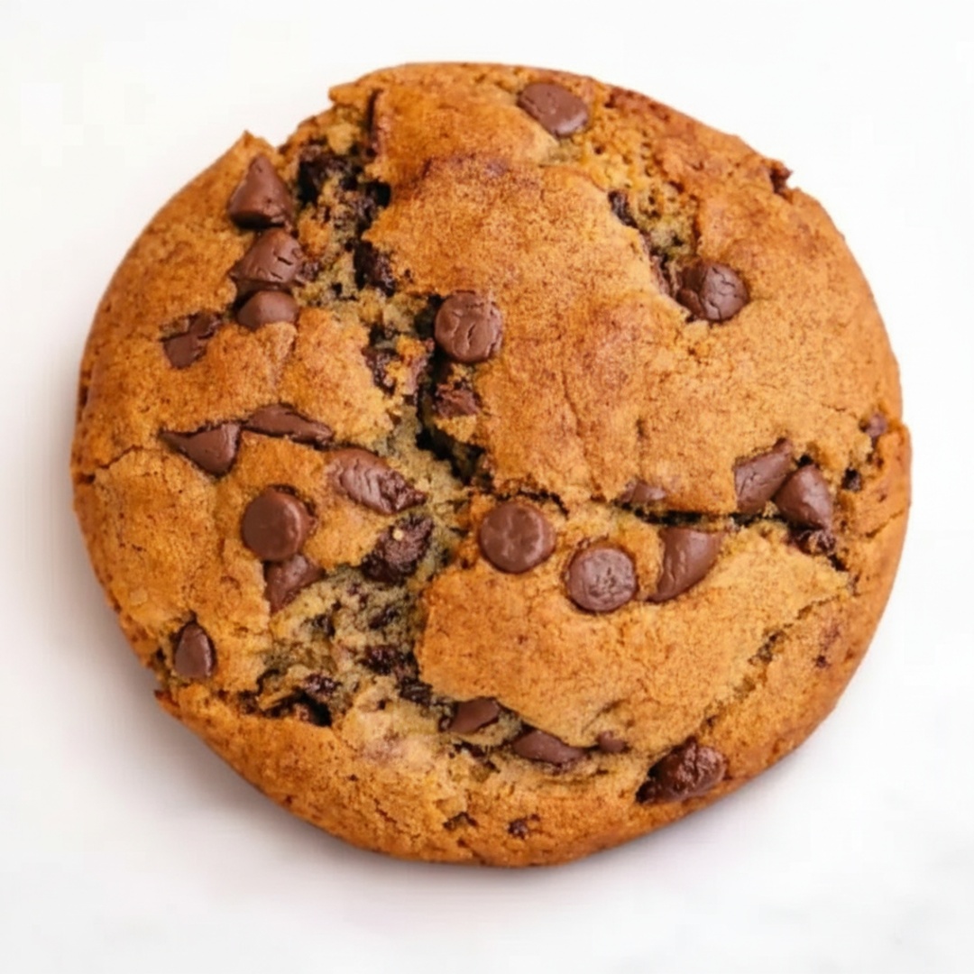 Com gotas de chocolate ao leite (aprox 100 gramas)
