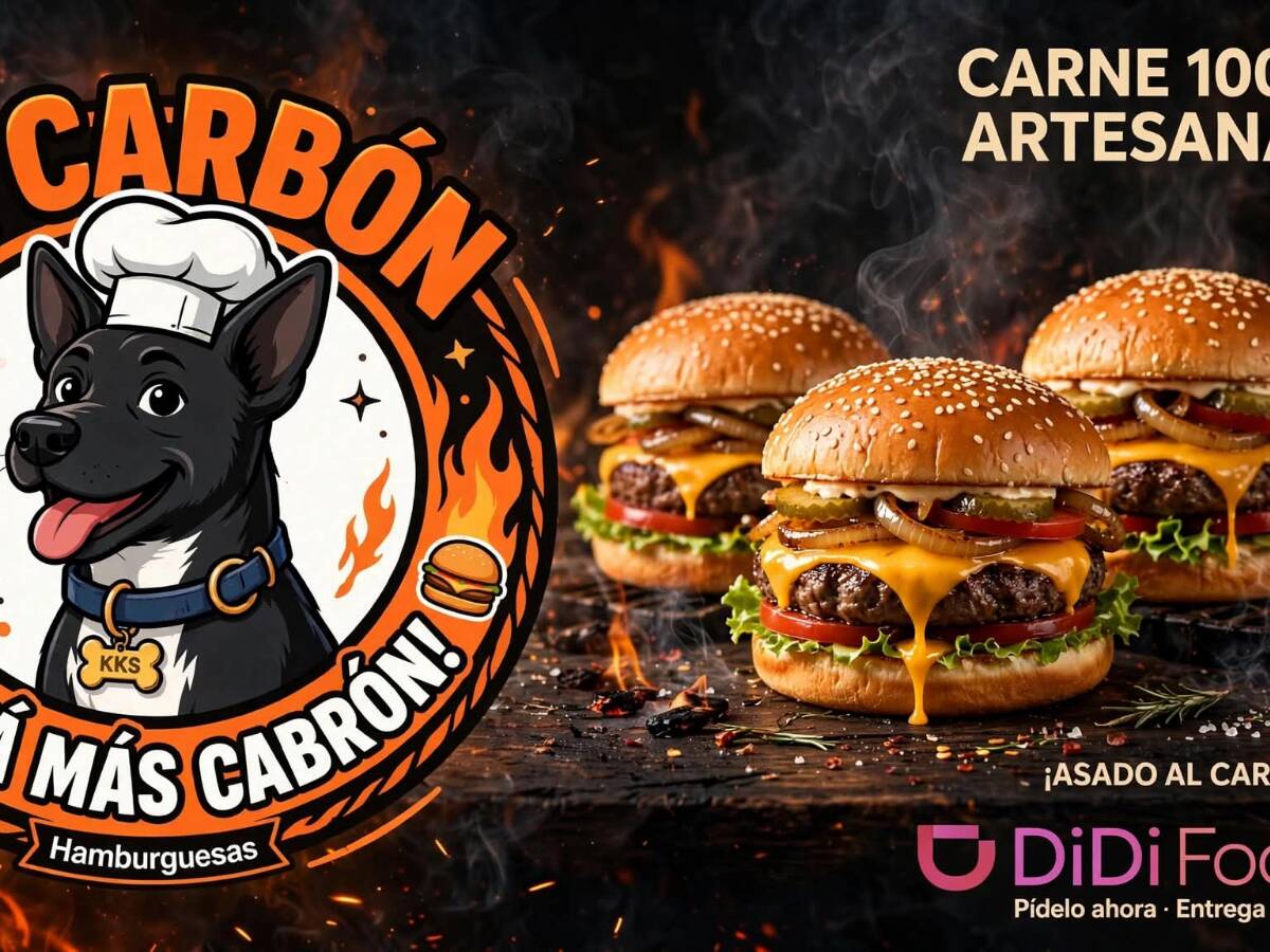 hamburgesas caseras al carbon