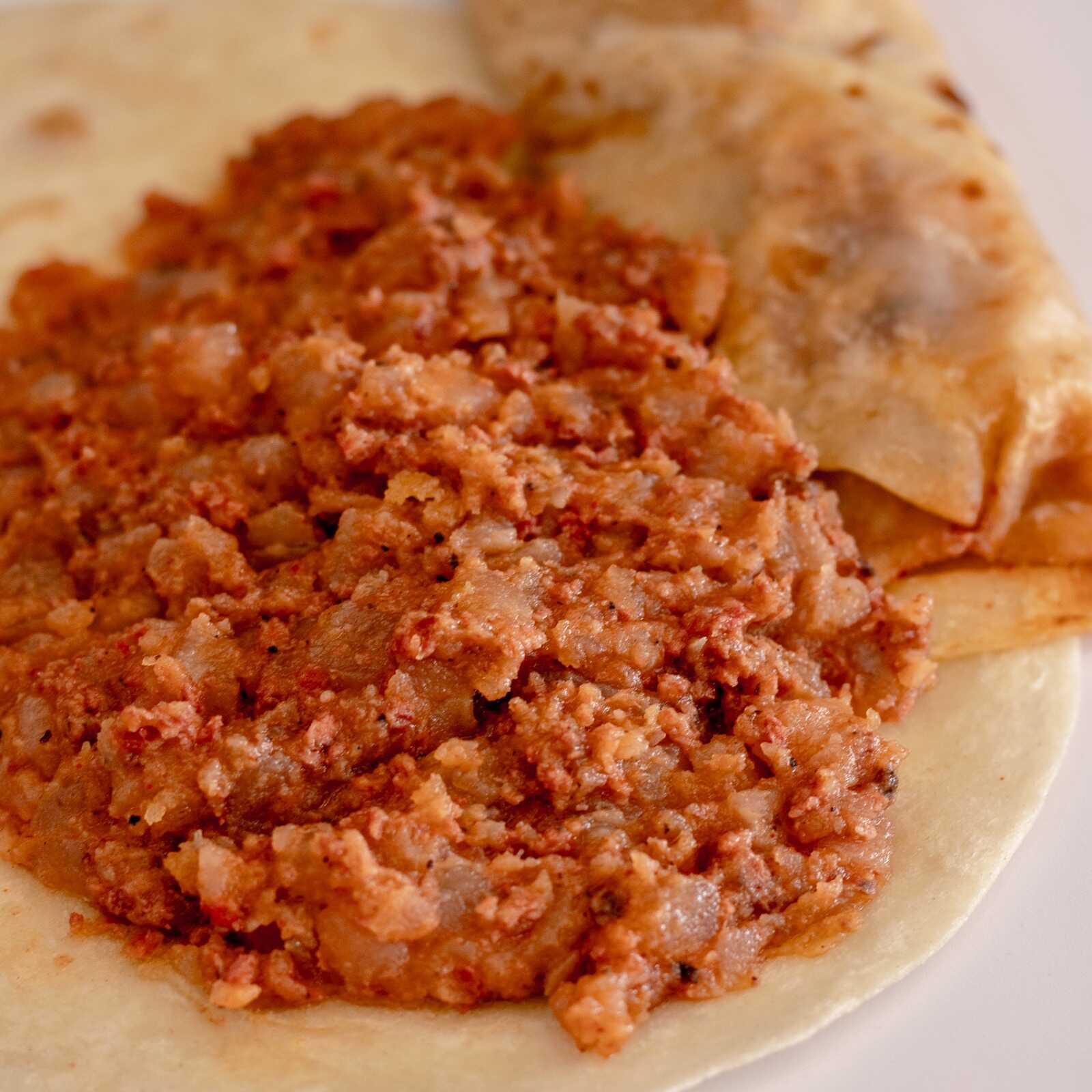 Burrito de Papas con Chorizo