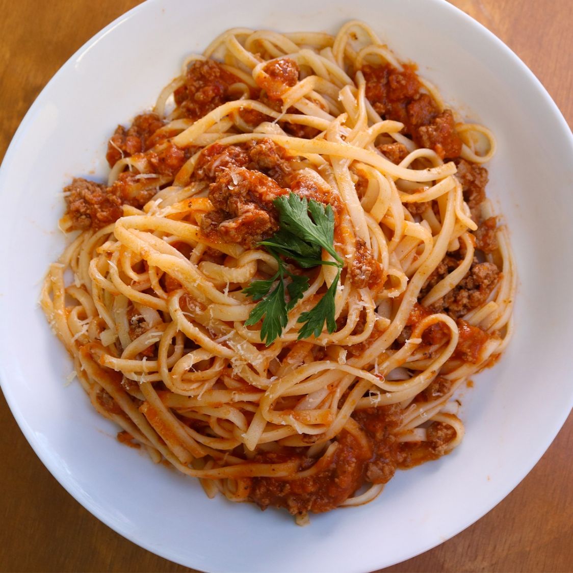 Pasta a la Boloñesa Porción Individual