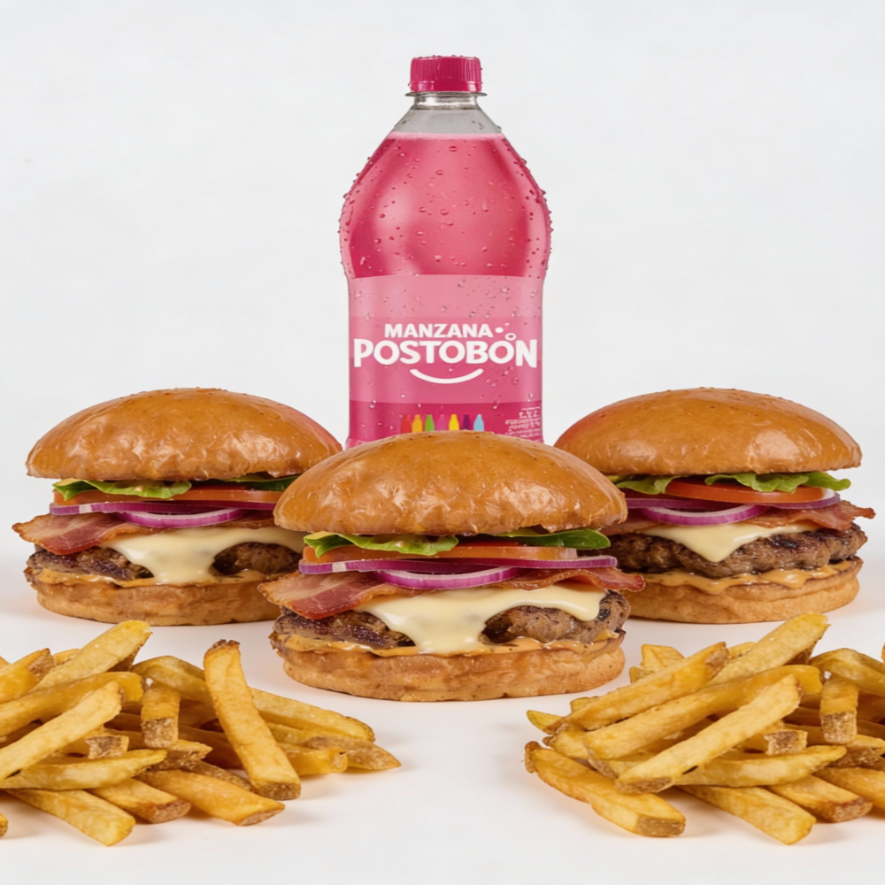 COMBO TRIBURGUER EL PASO