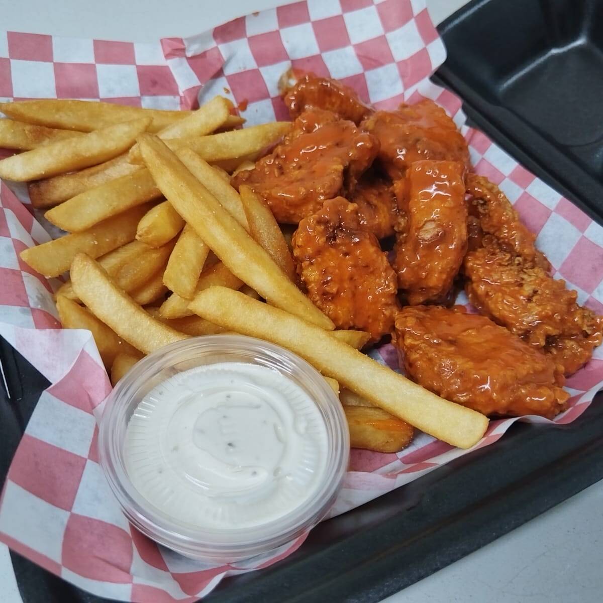 Boneless con Papas