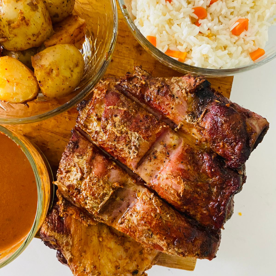1kg Costilla a la Leña