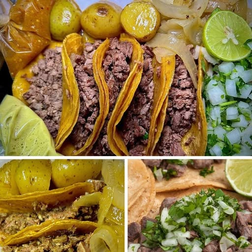 Tacos de carne de Bisteck