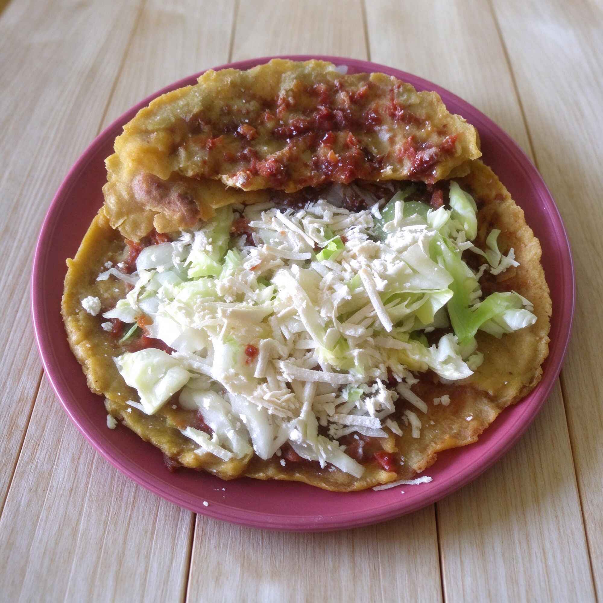 Gordita de Frijoles con Quesillo