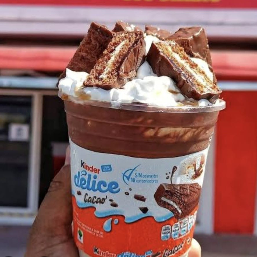 Malteada Kinder Delice