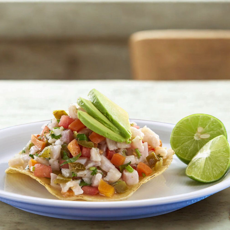 Tostada de Ceviche