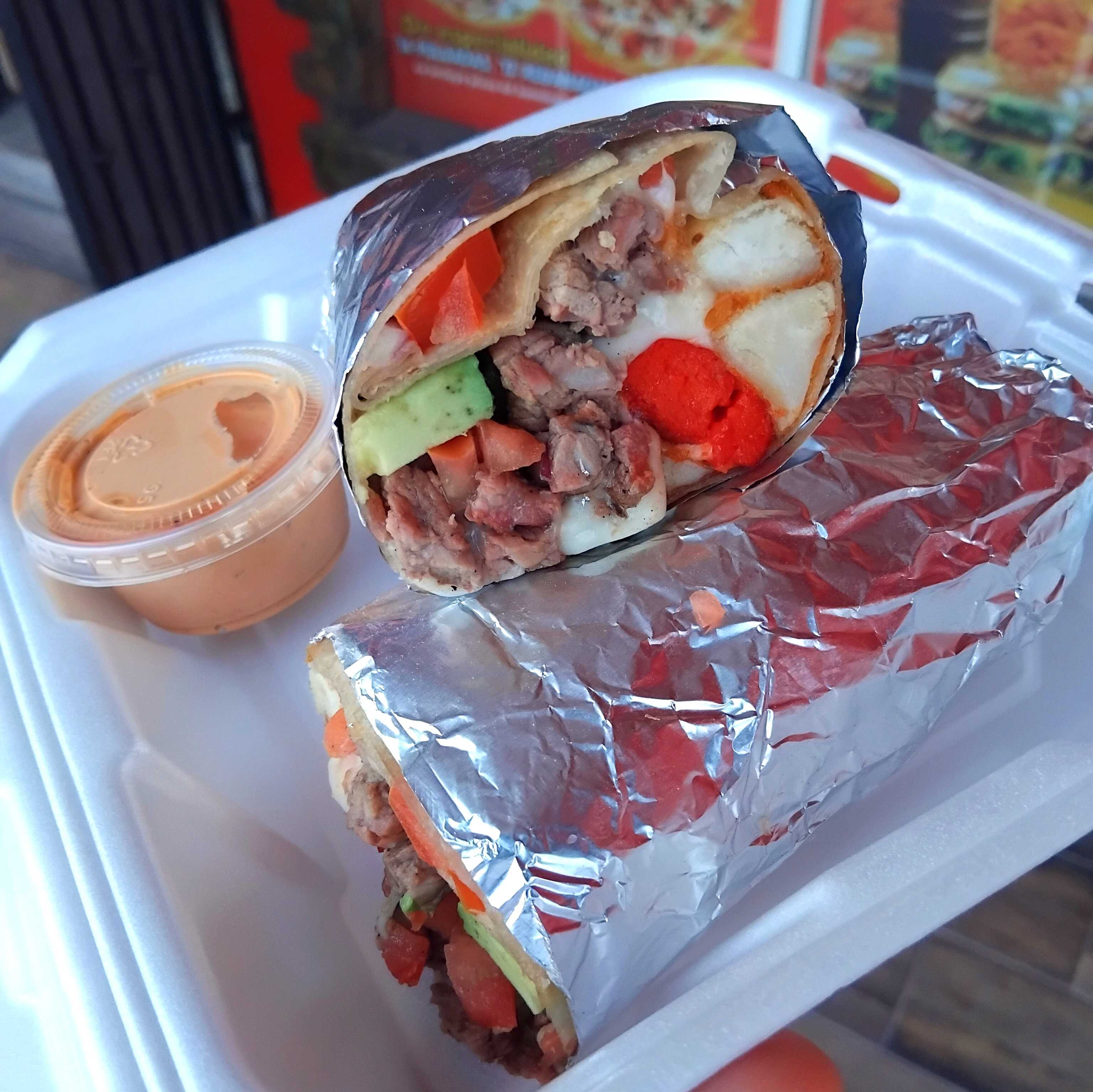 Burrito percheron.
