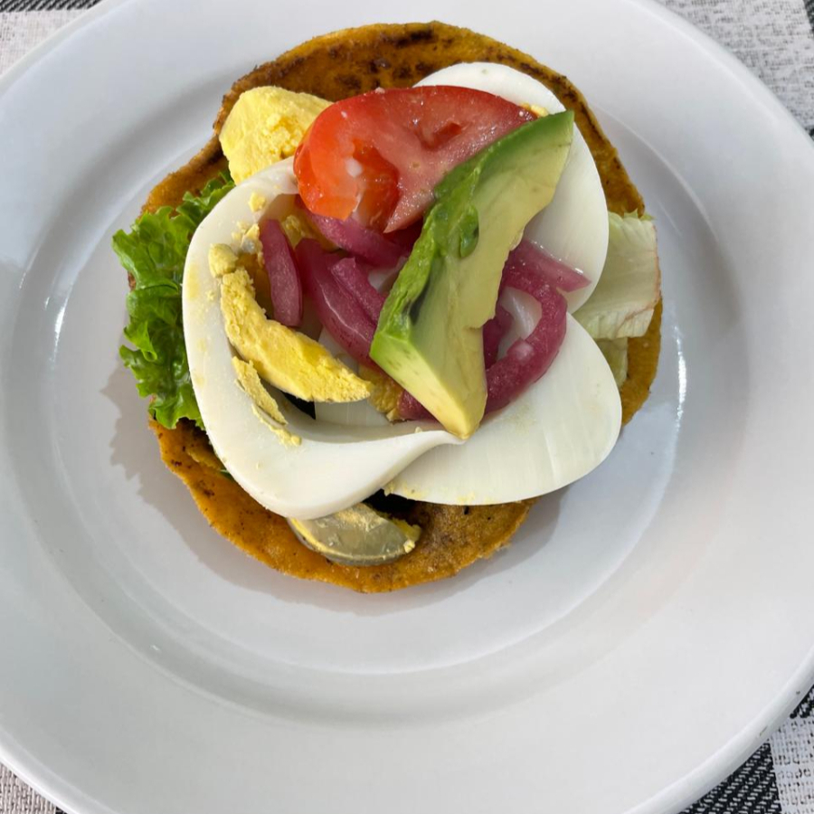 Panucho de Huevo Duro