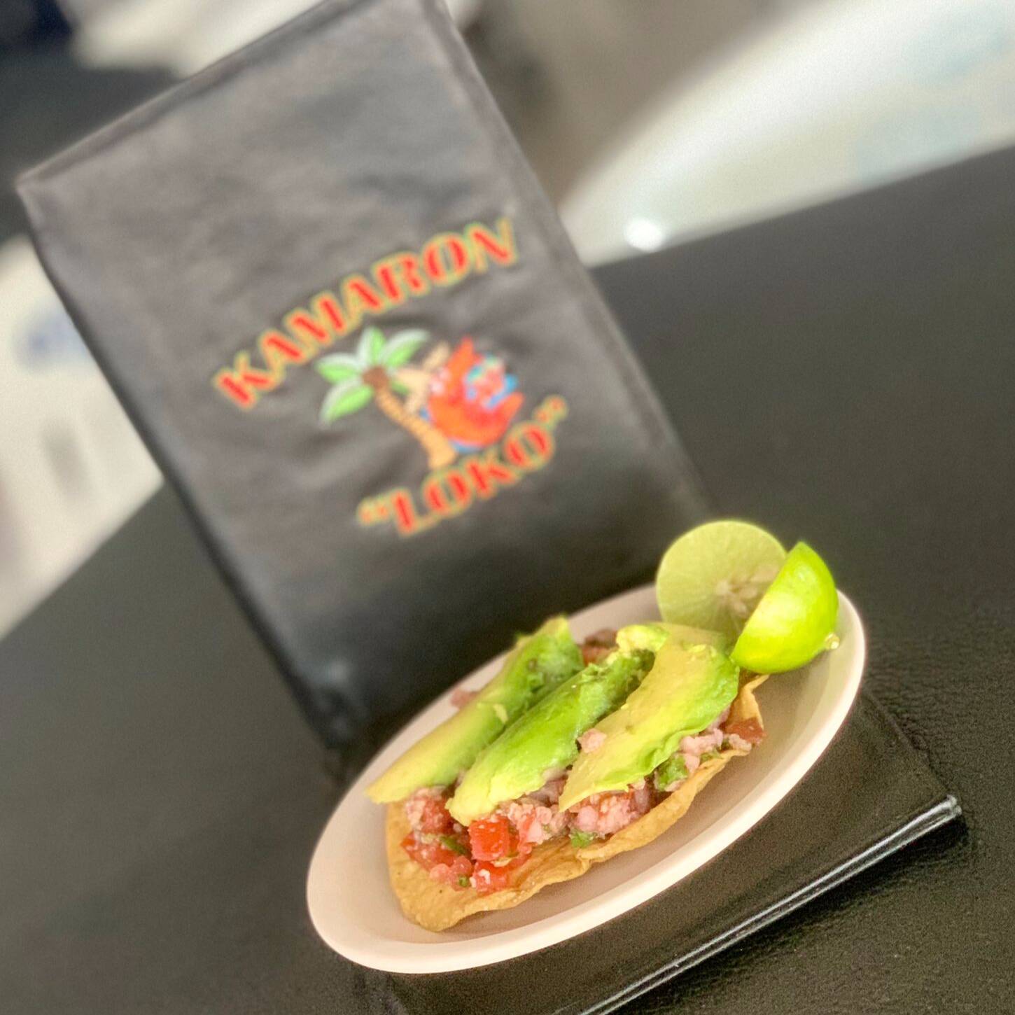 Tostada de Karne Molida