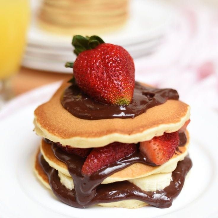 Hot Cakes 3 pzas fresa