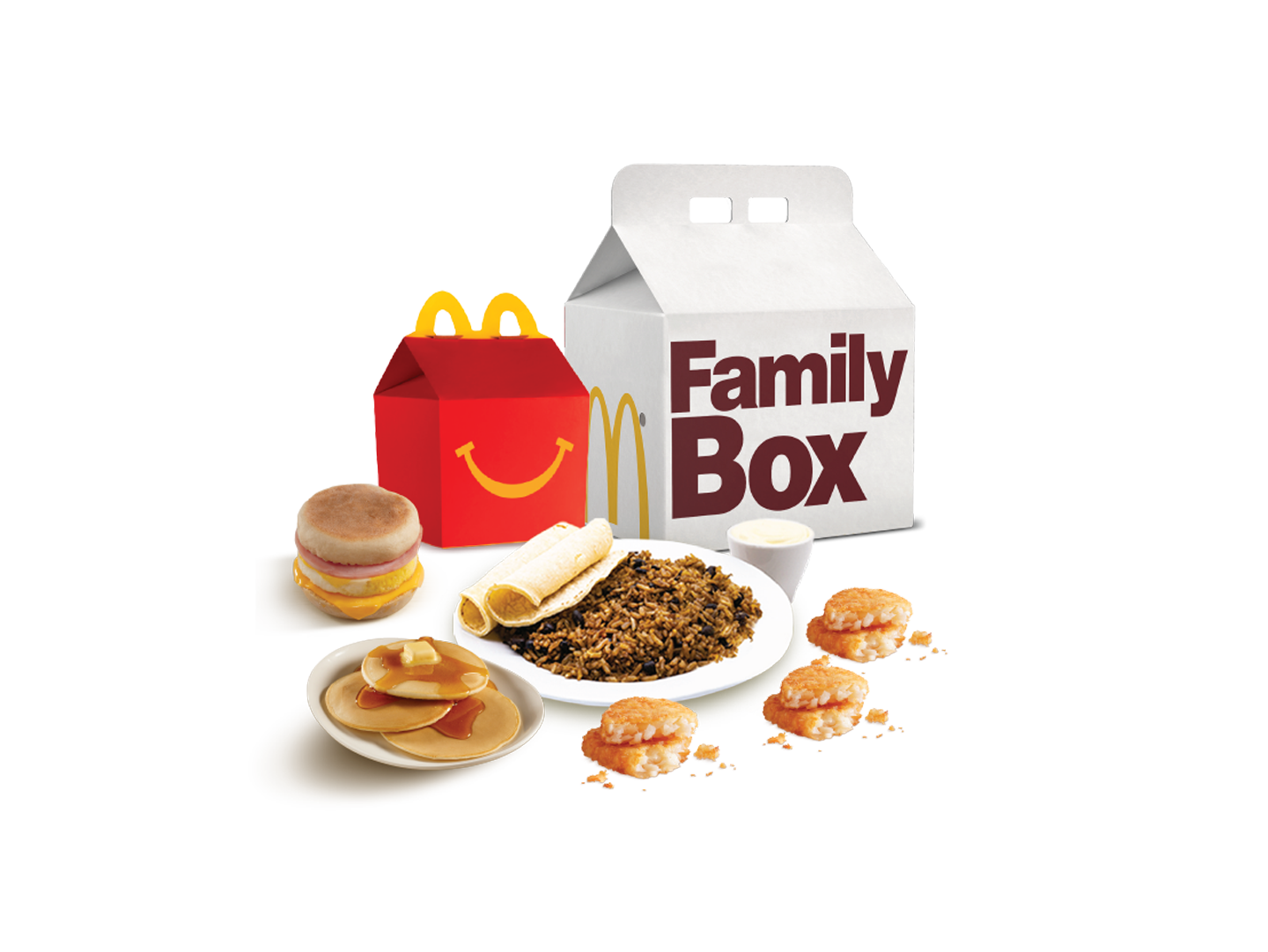 Family Box 3 adultos sin bebidas y 1 niño