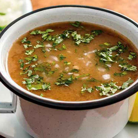 Jugo de Carne con Suadero