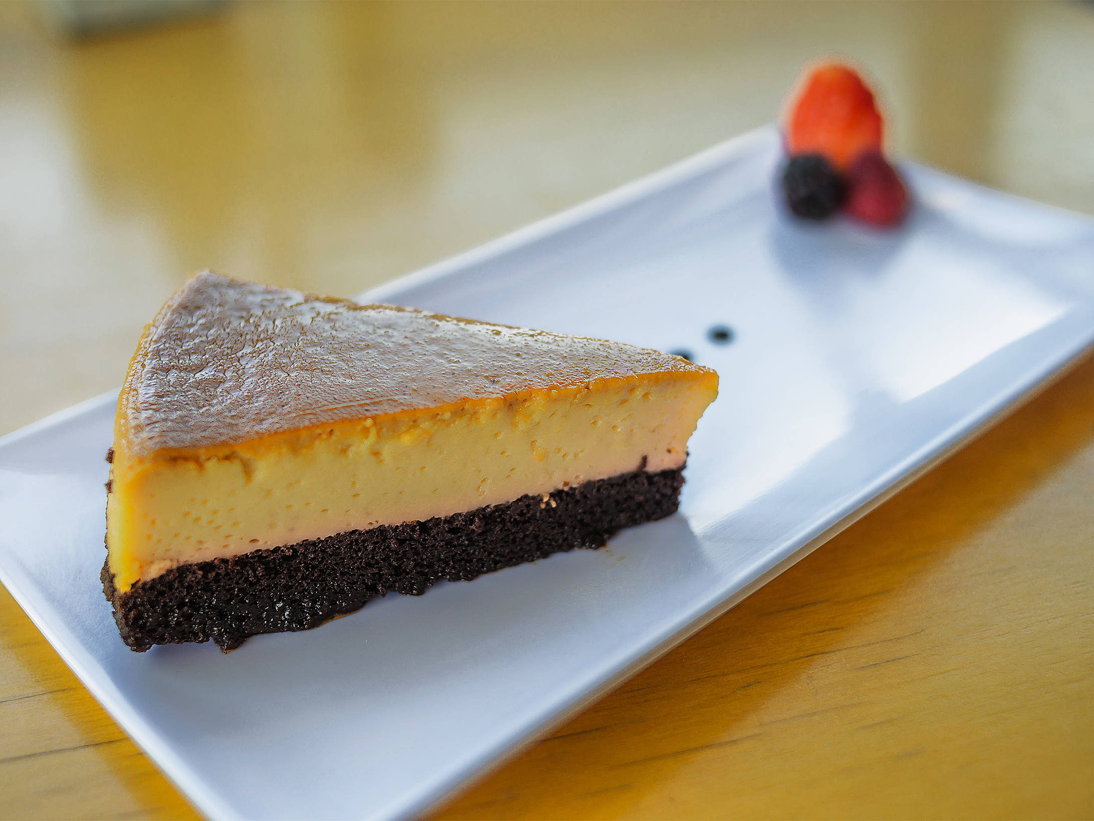 Rebanada de cheescake