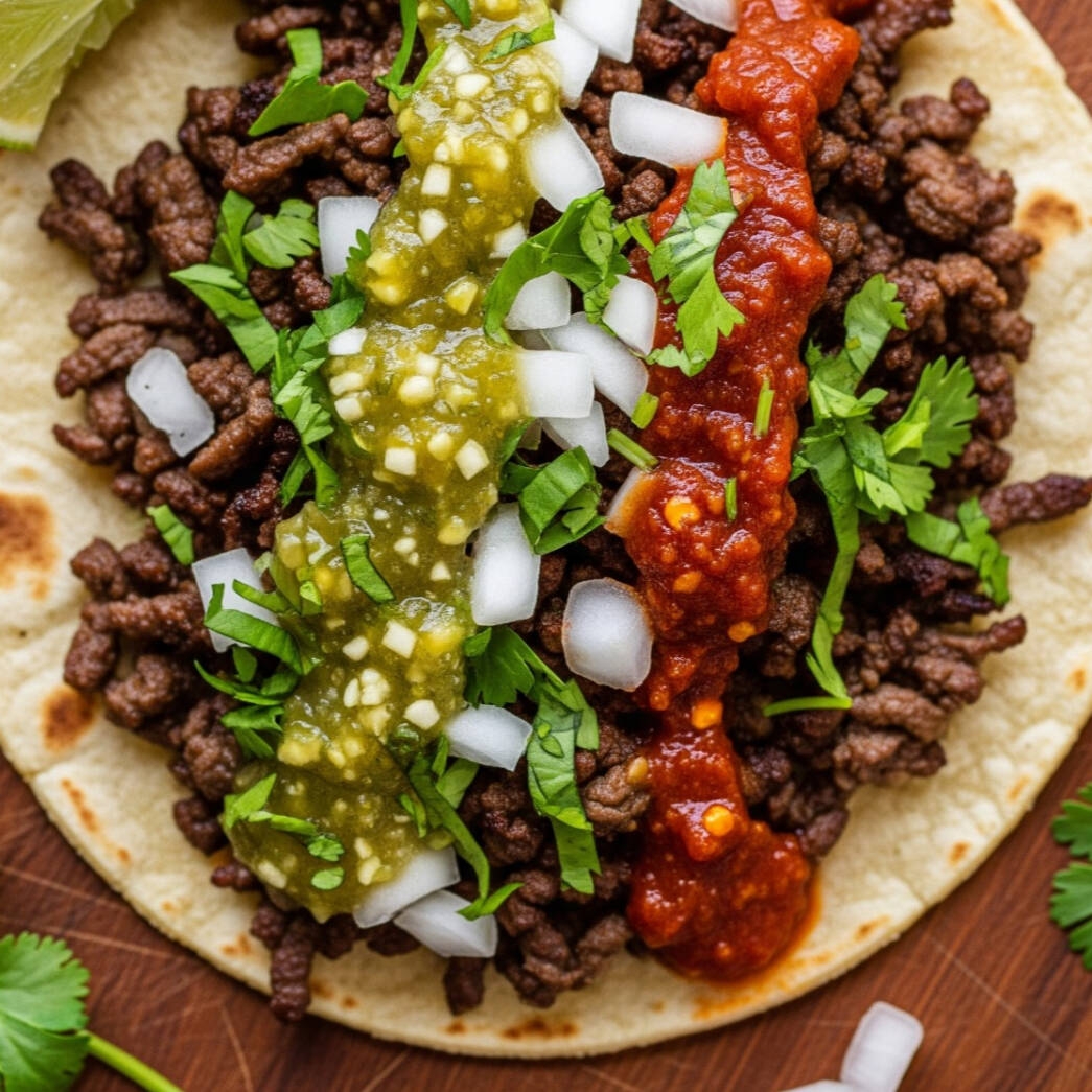 Taco de Bistec (res)