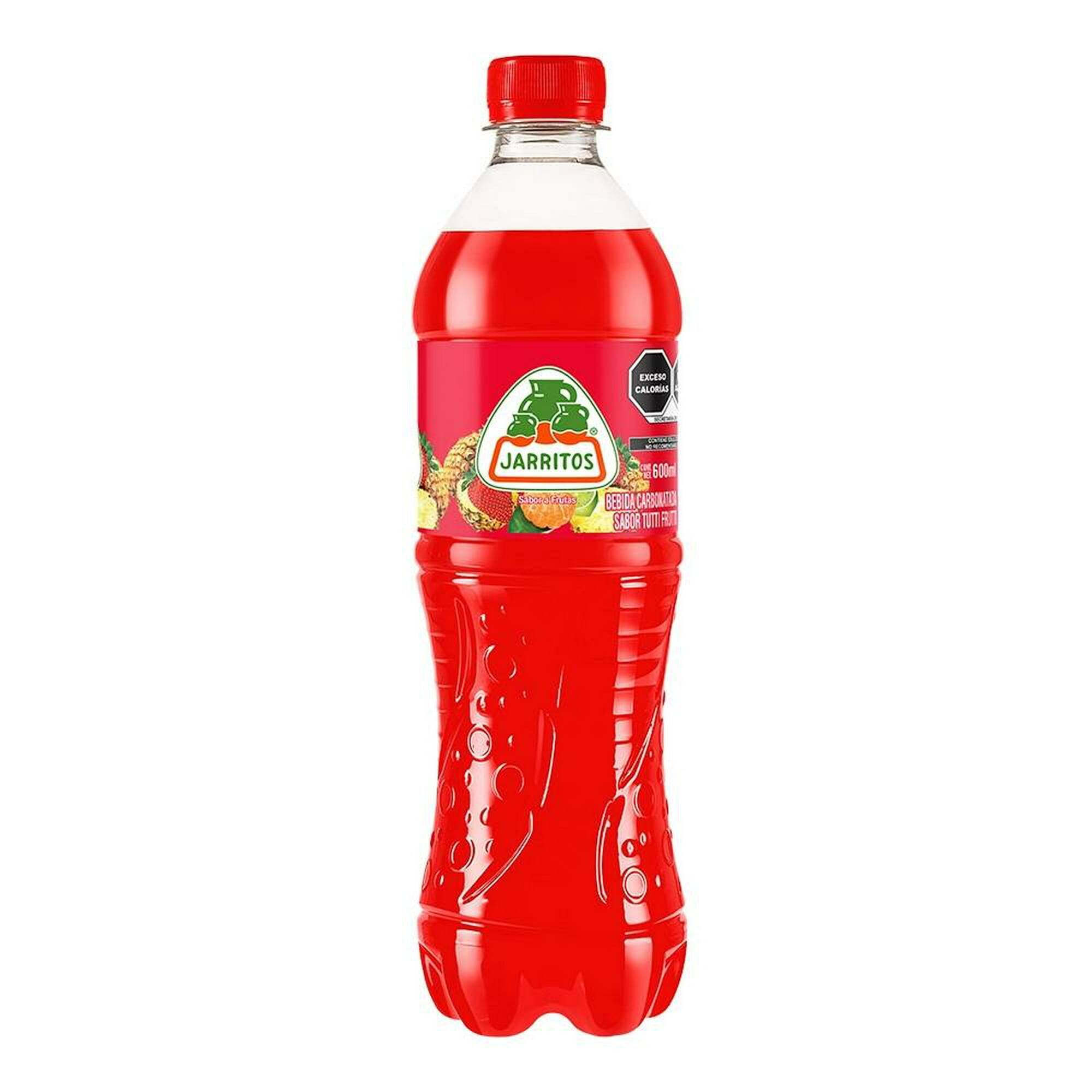 Refresco Jarritos Sabor Tutti Frutti 600 Ml.