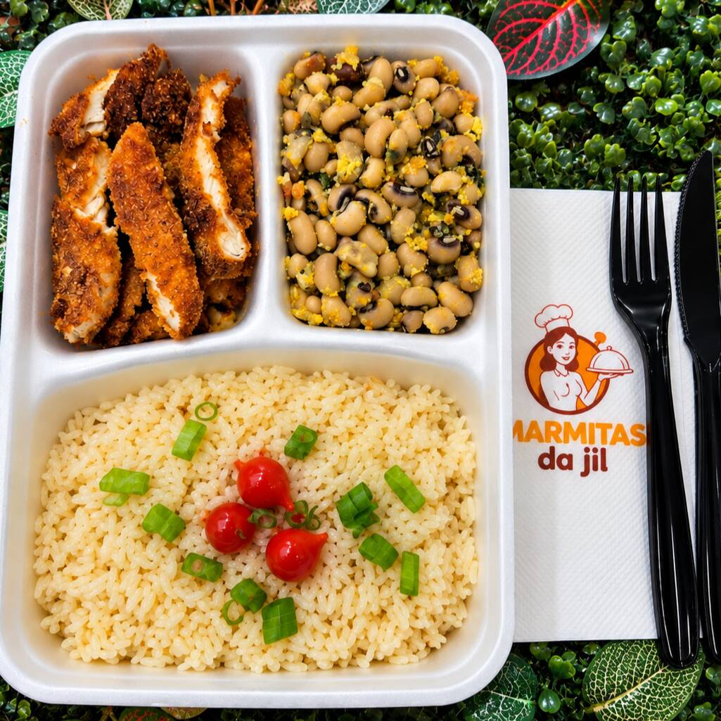Nosso delicioso filé De Frango Empanado , sabor e suculência.
Acompanhamento : Feijão , Arroz e Filé a Milanesa !