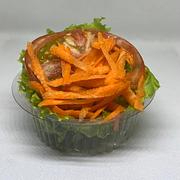 Porção individual de saladinha da casa