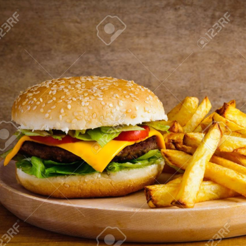 Hamburgesa Sencilla