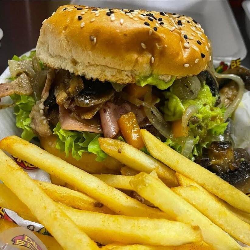 Burguer Catamarca 200g C/papas