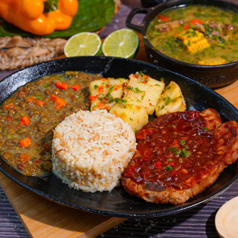 Almuerzo Loncha En Salsa Argentina