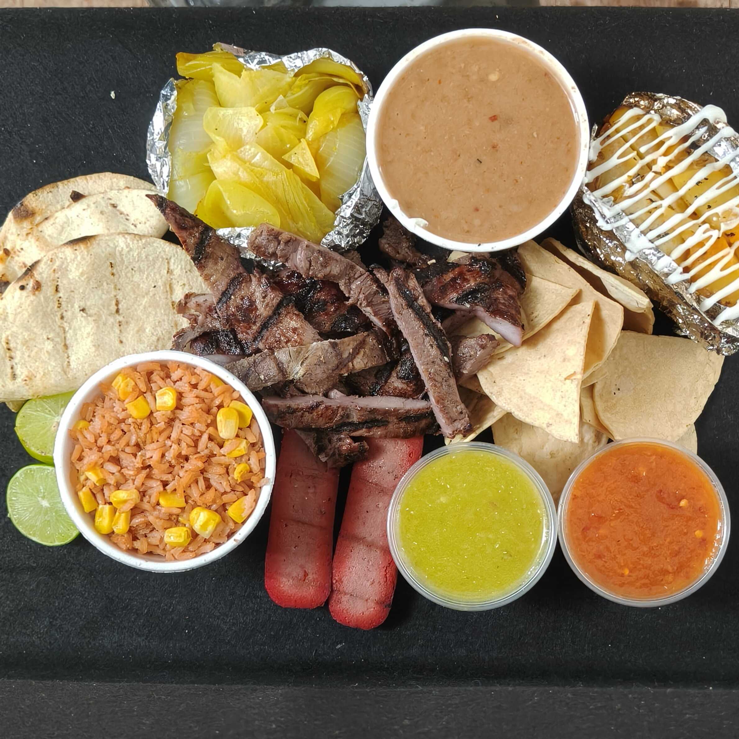 PARRILLADA ARRACHERA MEDIANA
