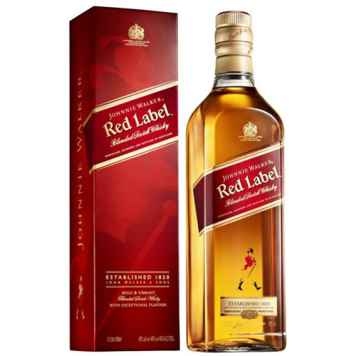 Whisky red label 1L