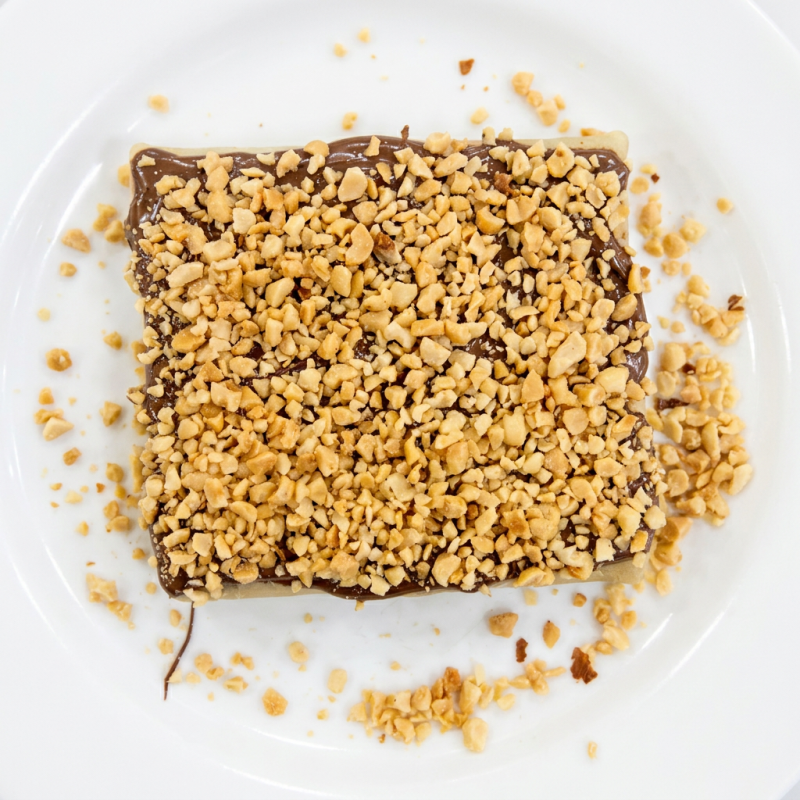 Nutella e amendoim