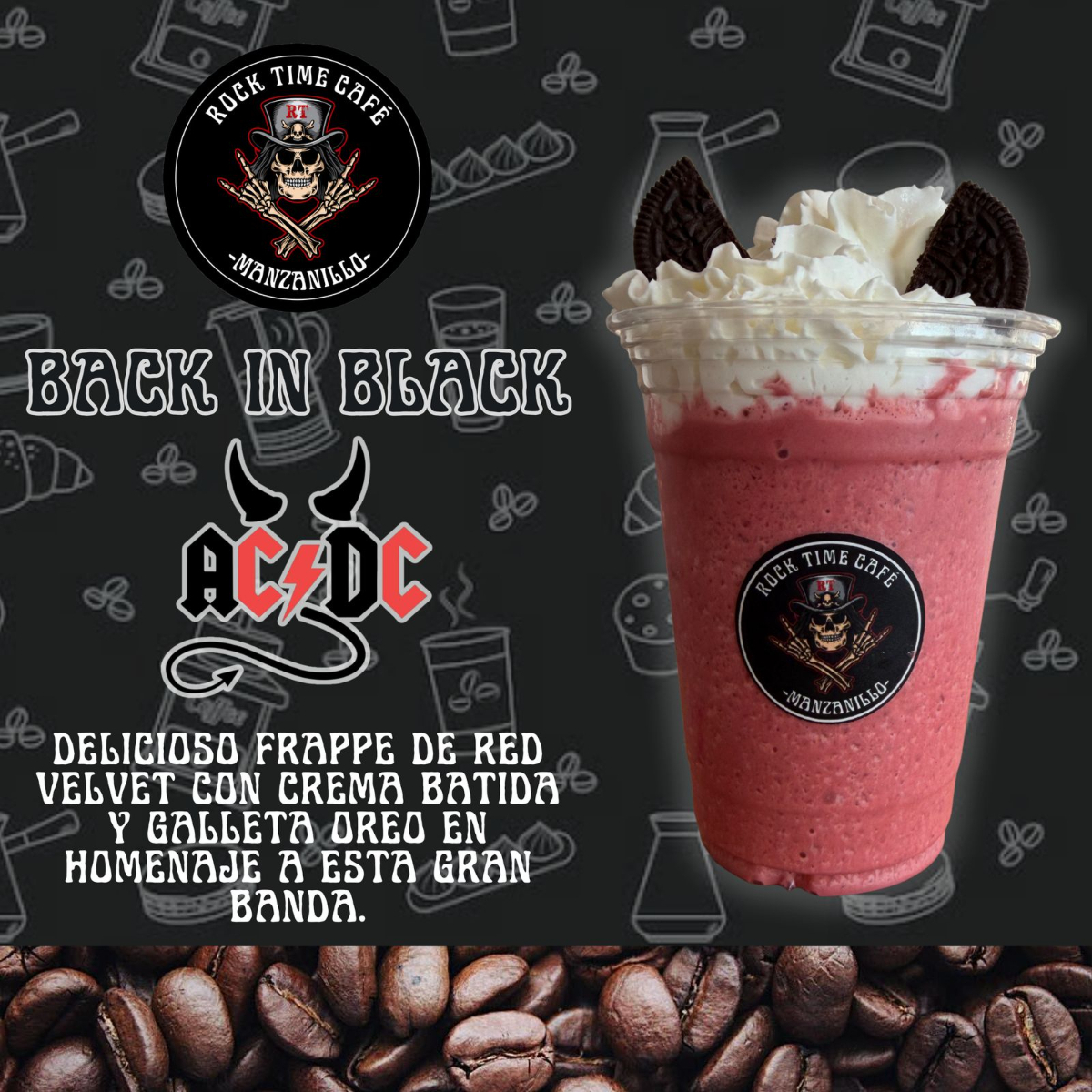 BACK IN BLACK (16 Oz)