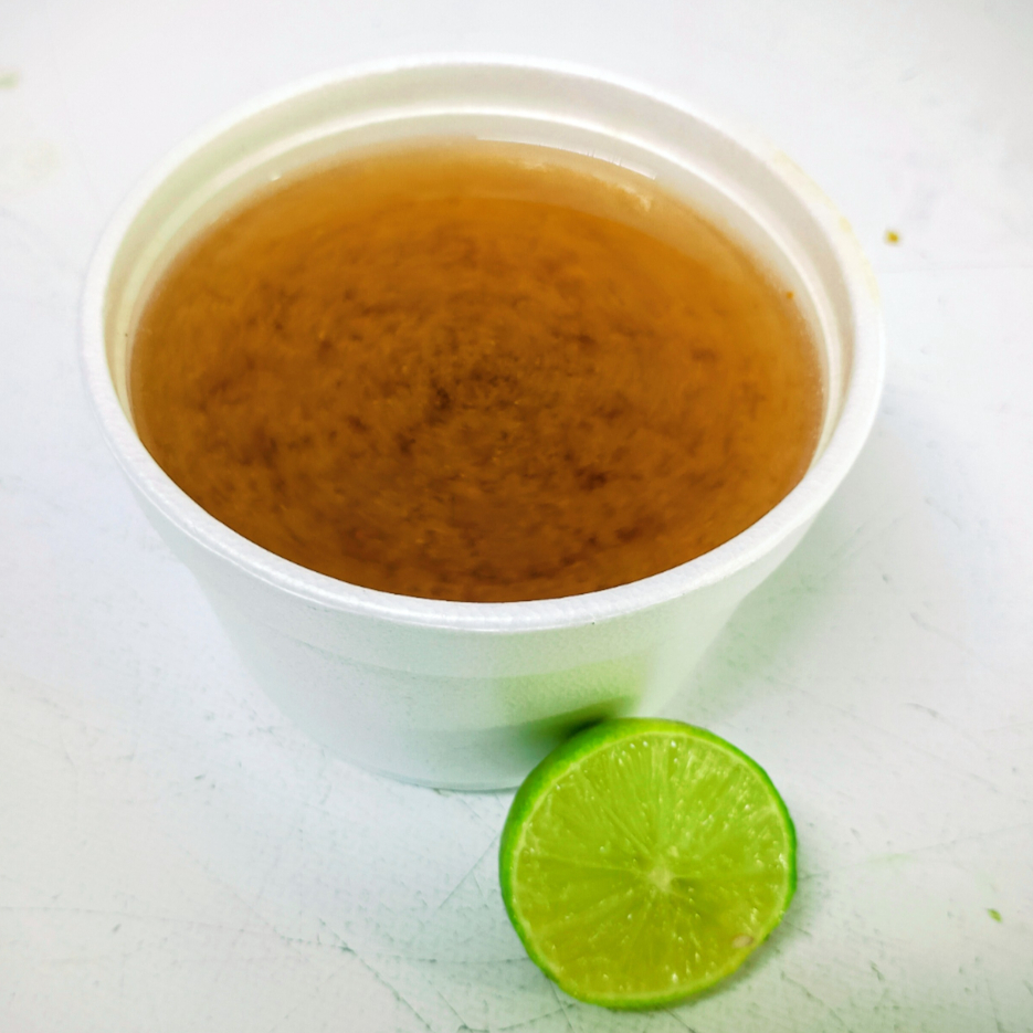 Consomé de Camarón