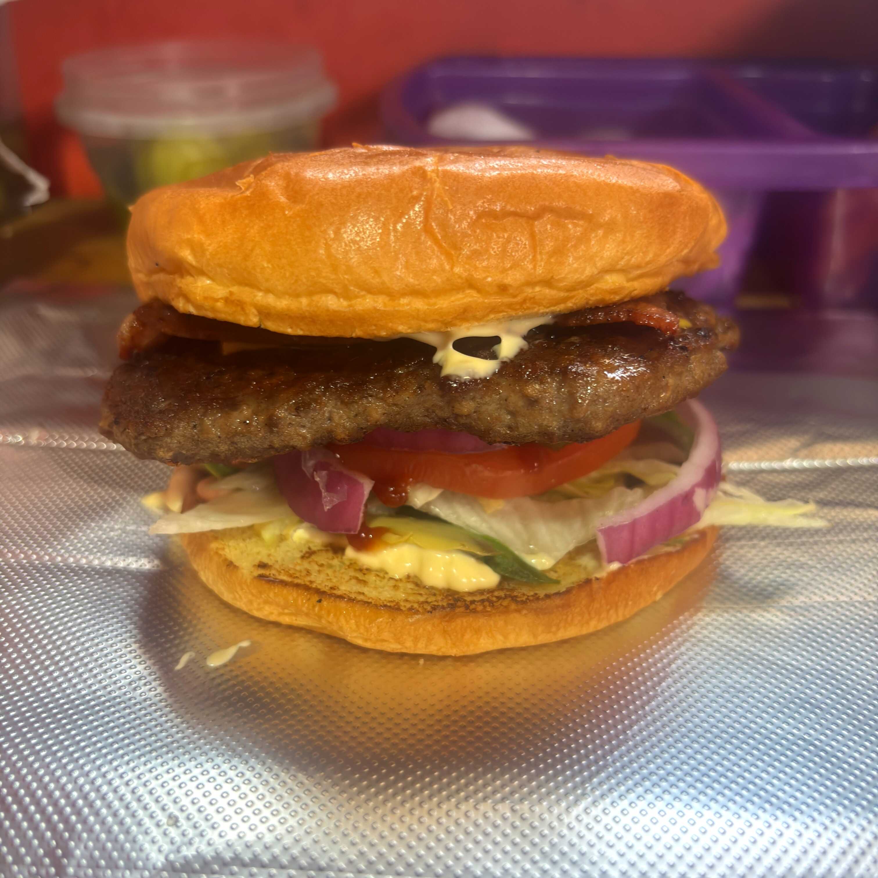 Hamburguesa de Arrachera