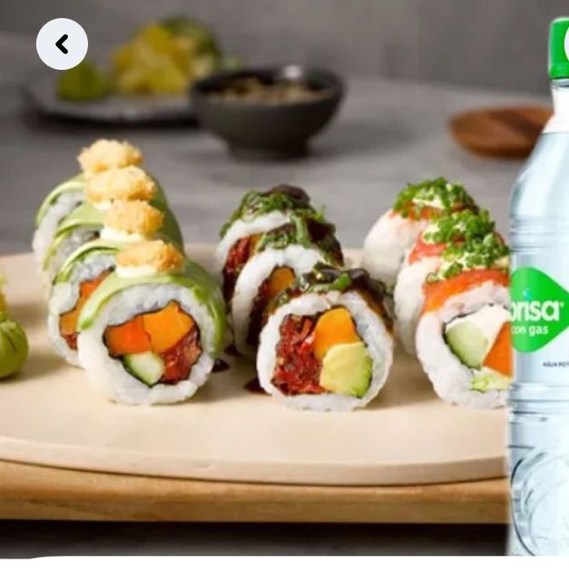 Mini combo veggie + agua 1lt