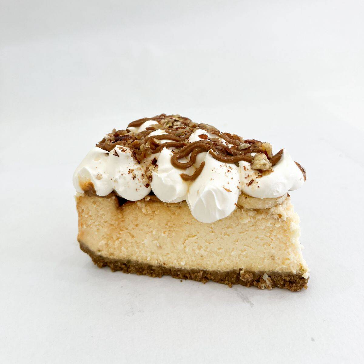 REBANADA DE CHEESECAKE DE PLATANO
