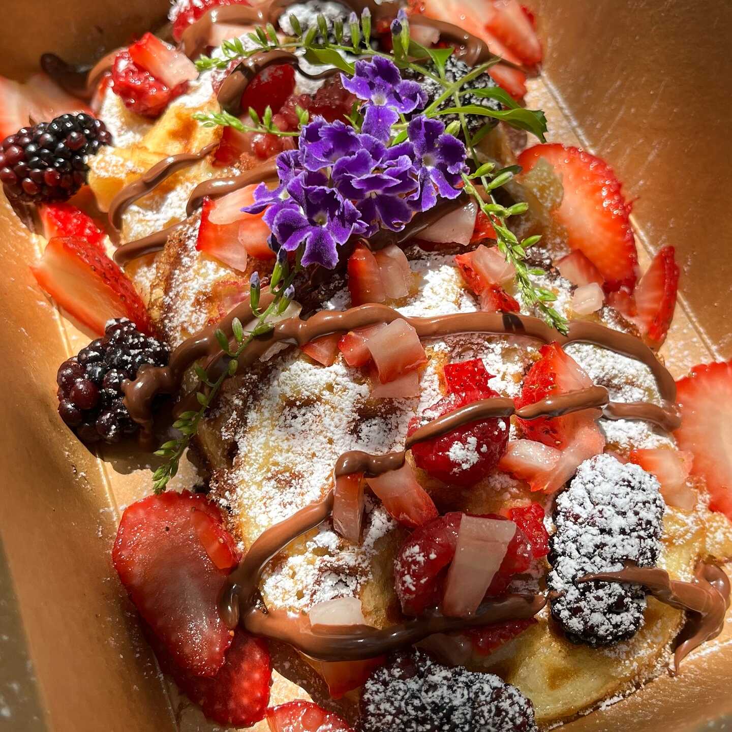 Waffles Dulces