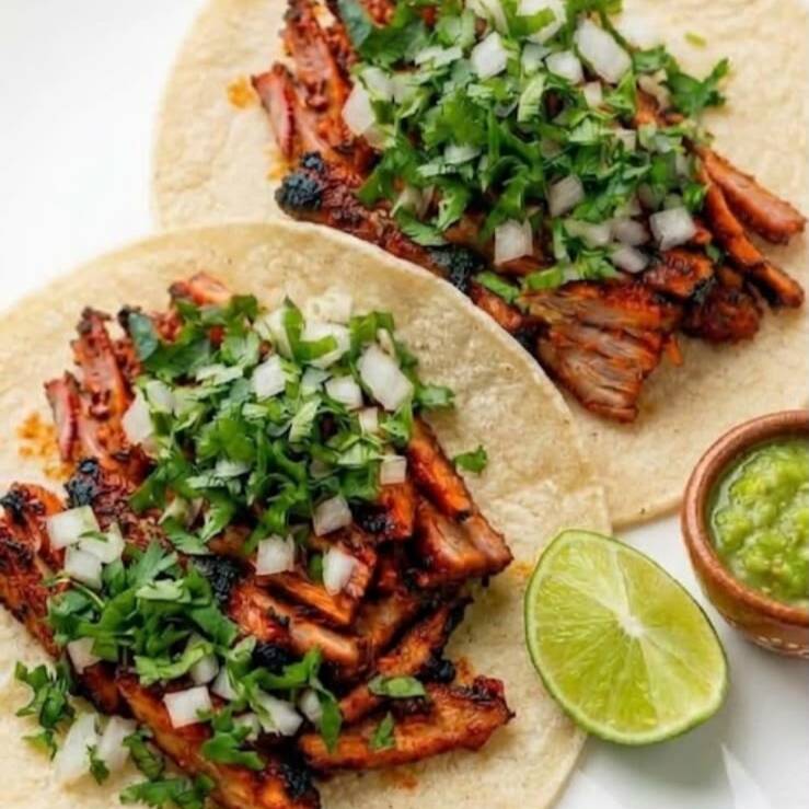 Orden de tacos al pastor