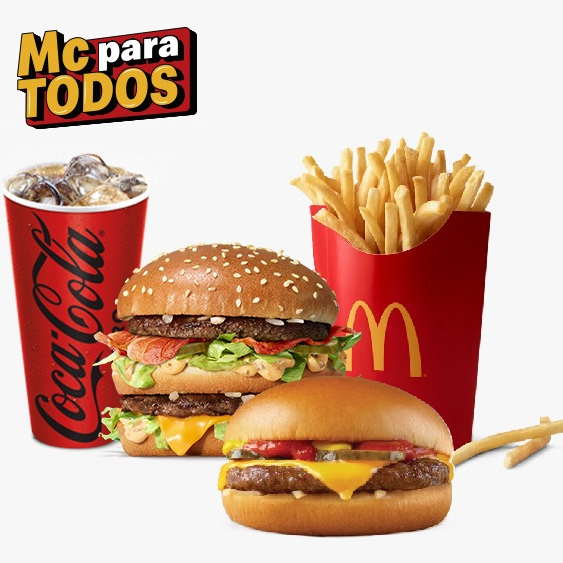 Big Mac Tocino y Favoritos