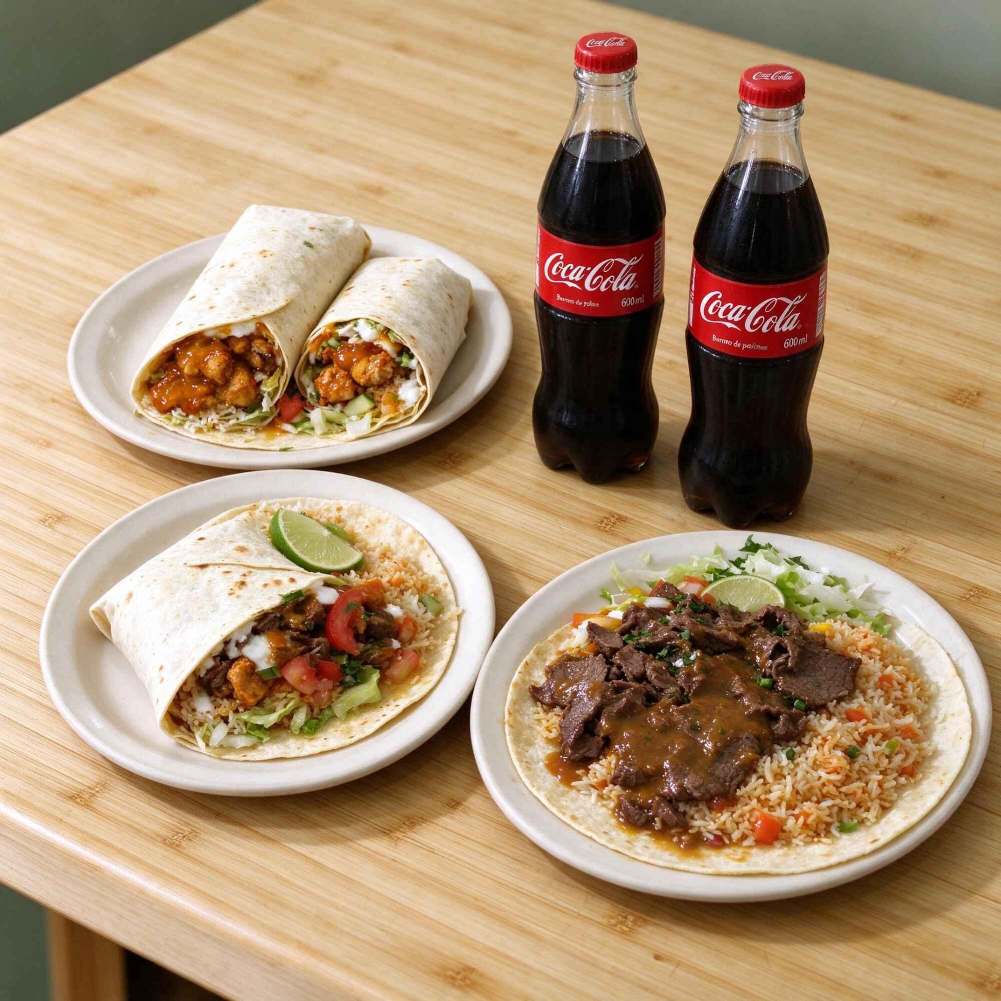 Burrito de pollo 2 personas