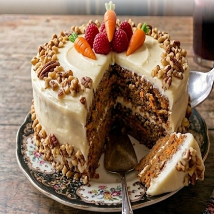 The Queen Carrot Cake