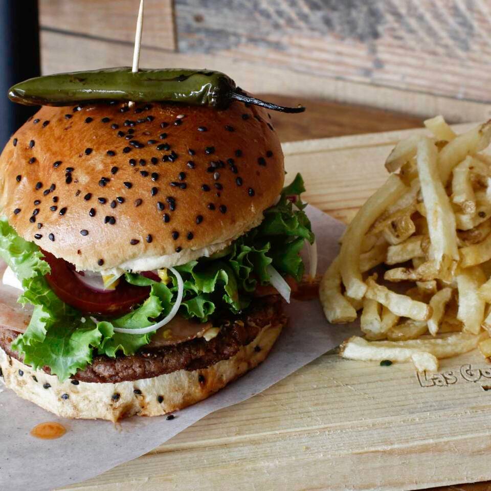 Hamburguesa de Arrachera