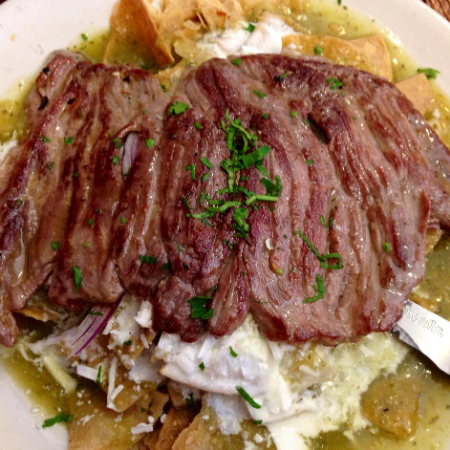 Enchiladas Bistec de Res Asado